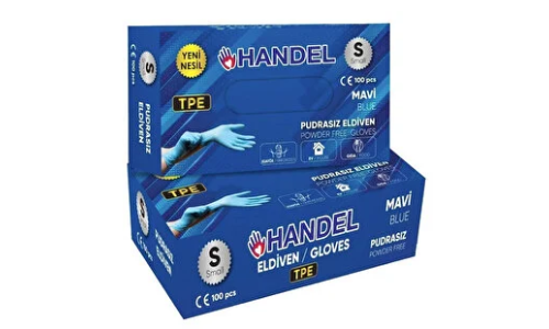 Handel Flex Pudrasız Tpe Eldiven Small 100'lü