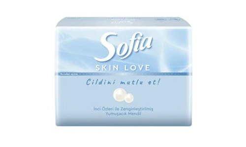 Sofia Skin Love Mini Mendil 75'li