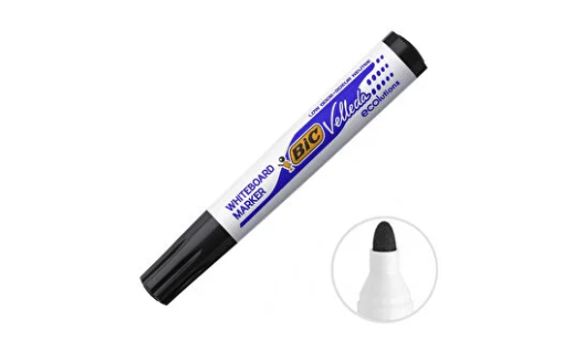 Bic Velleda 1701 Tahta Kalemi Siyah Renk Tekli