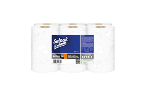 Selpak Professional Hareketli Kağıt Havlu 25 cm 6'lı Paket